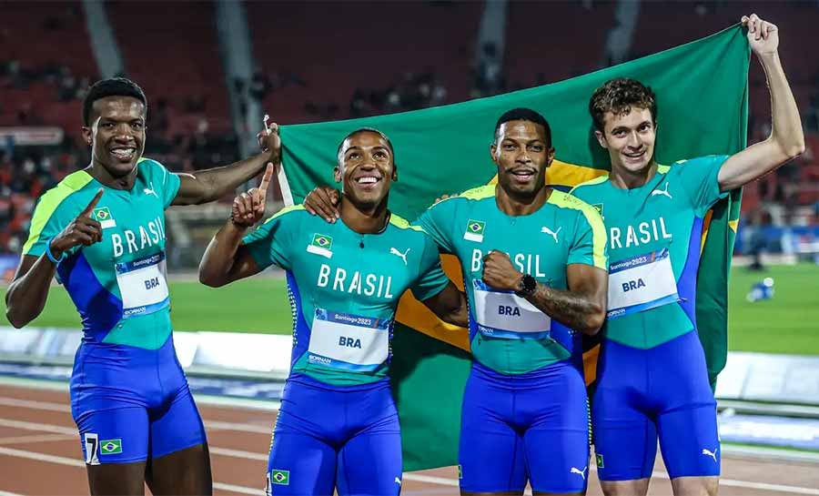 Mundial de revezamento: Brasil busca vaga olímpica neste fim de semana
