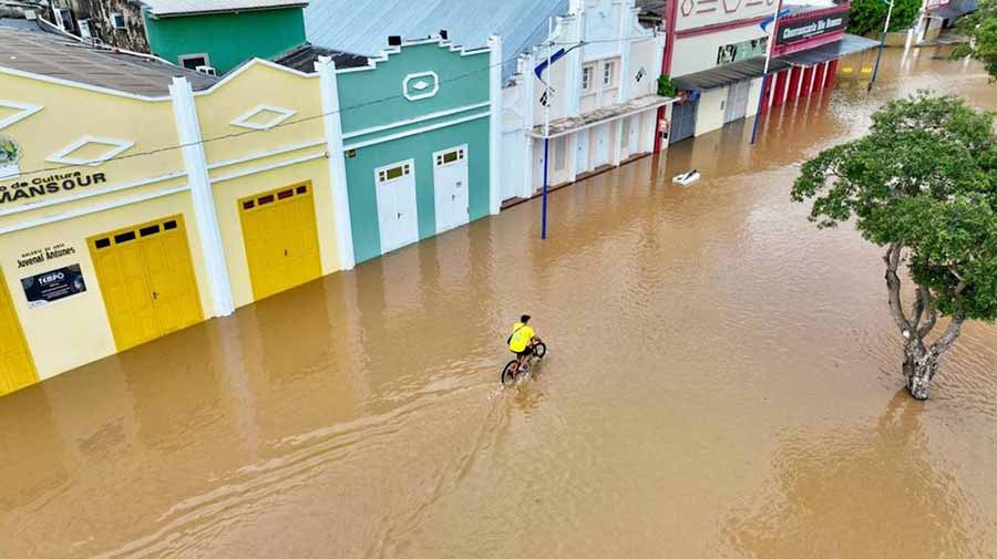 Nível Do Rio Acre Atinge 1737 Metros E Mais De 28 Mil Pessoas Estão Desabrigadas Em Rio Branco 