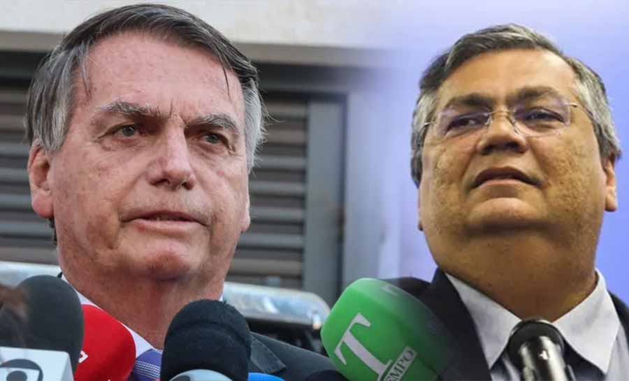 Após indicação para o STF, Bolsonaro chama Dino de ‘imbecil’