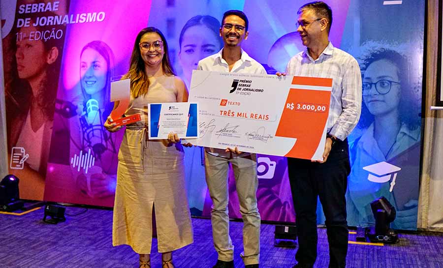 premio sebrae de jornalismo sebrae no acre 2