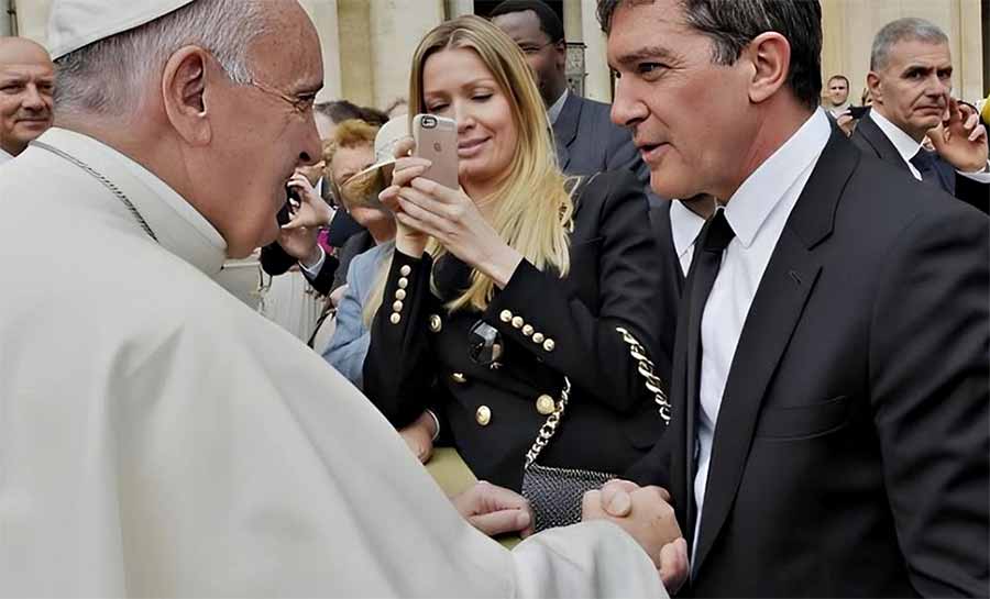 papa antonio banderas