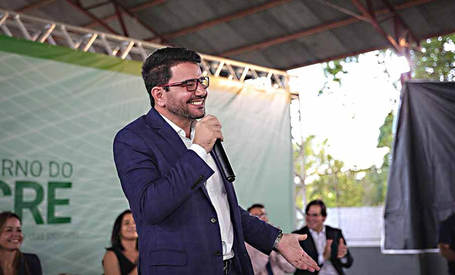 “Como governante, fico feliz de ver essa união em prol do bem-estar do próximo”, levantou o governador do Acre. Foto: José Caminha/Secom acoes sociais 003