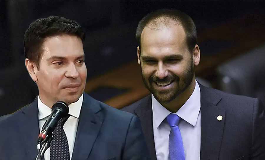 Câmara decide cassar mandatos de Eduardo Bolsonaro e Ramagem