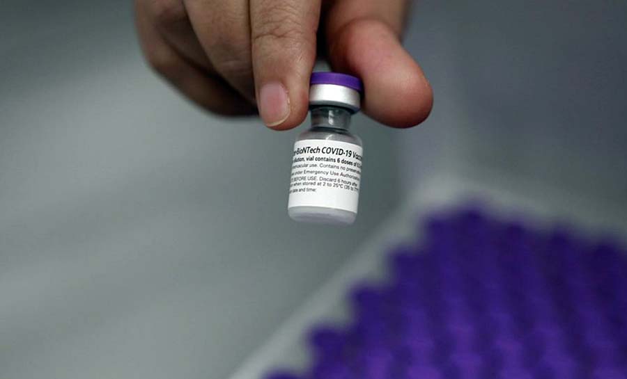 Saúde recebe 1,8 milhão de doses da vacina pediátrica da Pfizer