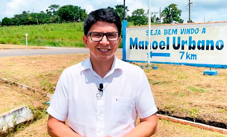 Pré-candidato ao Governo, Jenilson visita Manoel Urbano e defende melhorias para a saúde da população