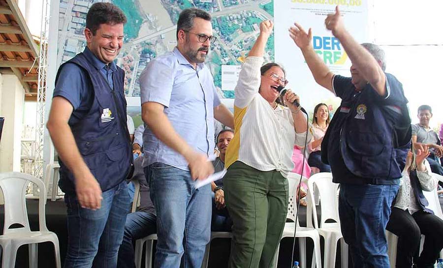 Vanda Milani garante recursos para construir aeródromo em Sena Madureira