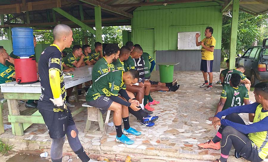 Náuas tem dificuldades para treinar antes de decisão e técnico espera “jogo de cautela”