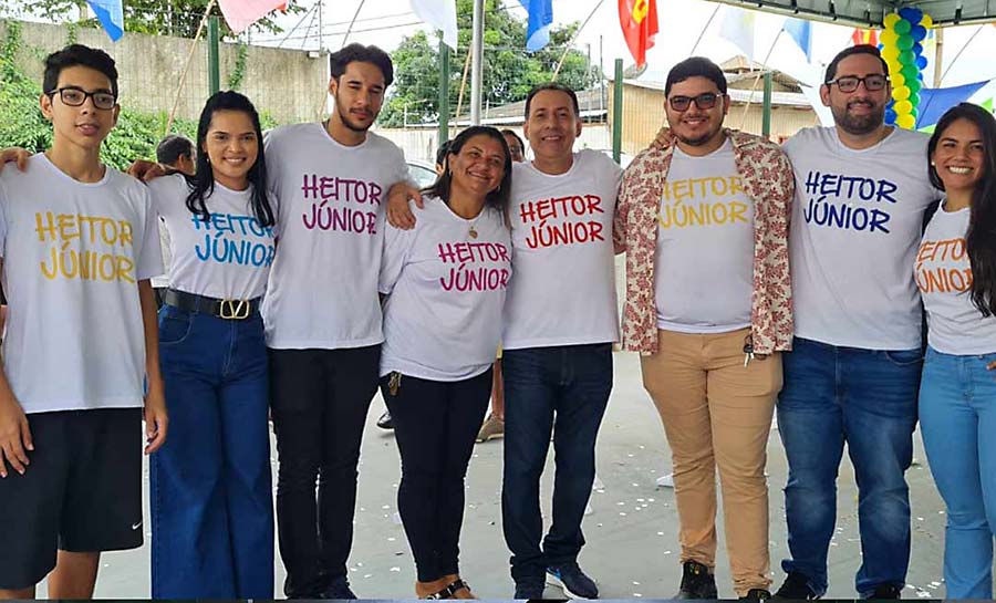 Cerca de 200 pessoas participam de ato de filiação de Heitor Júnior ao PSD neste domingo