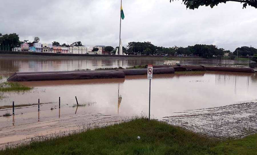 Rio Acre volta a subir na capital, após chuvas das últimas 24 horas