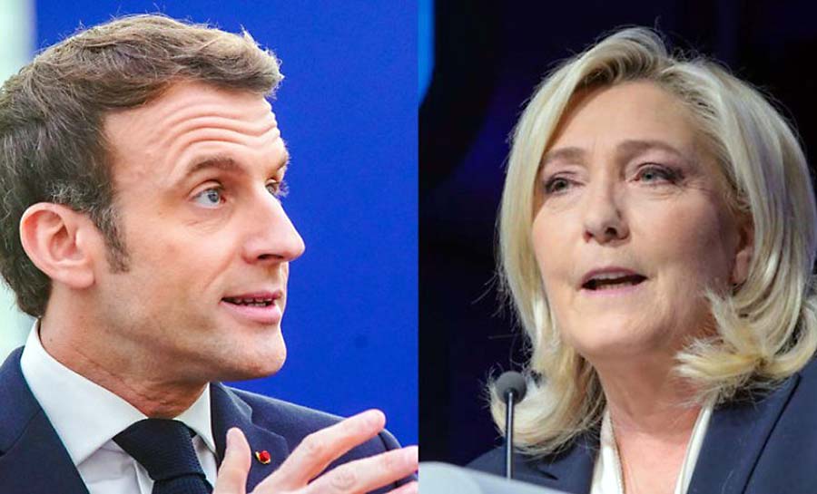 Boca de urna aponta Macron e Le Pen no 2º turno da eleição na França