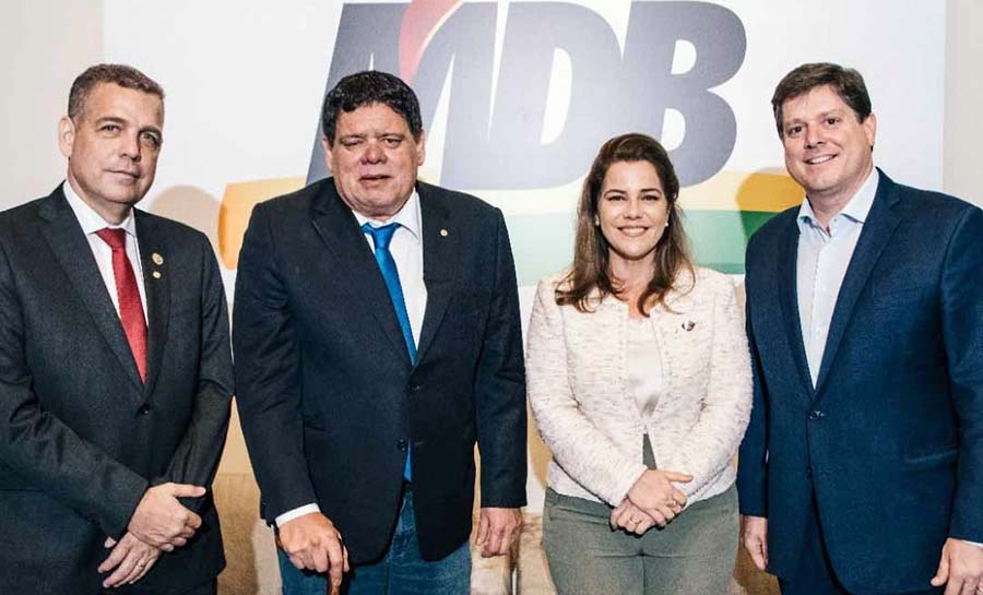 Presidente nacional do MDB, deputado Baleia Rossi, ratifica apoio à candidatura de Mara Rocha ao Governo do Acre