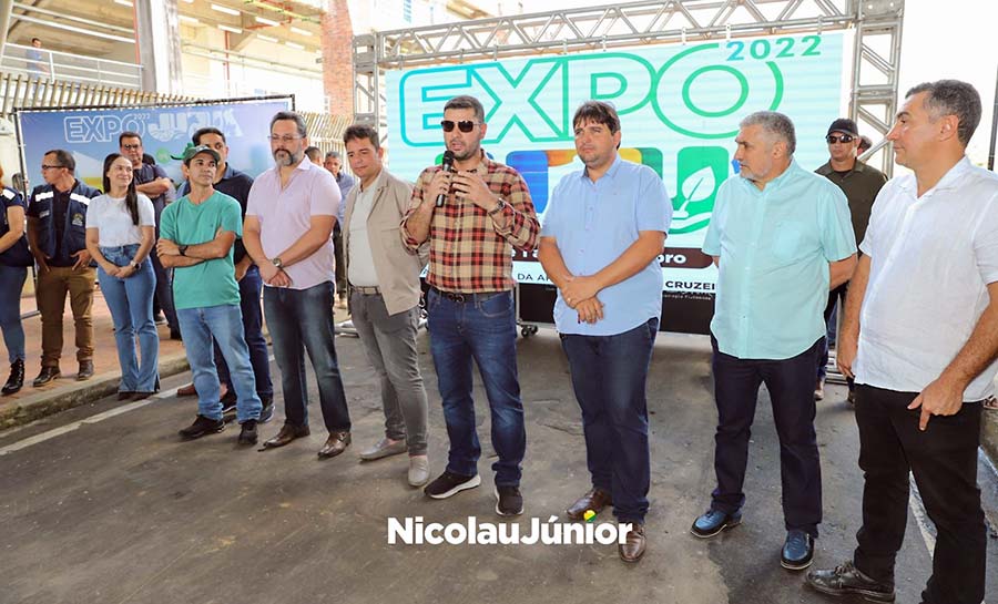 No lançamento da Expo Juruá Nicolau Júnior diz: "Chega para aquecer a economia"