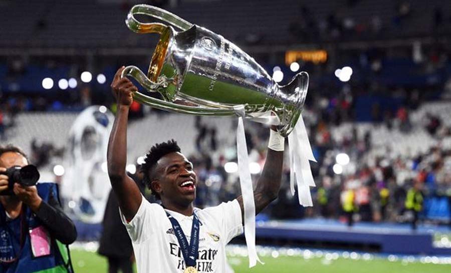 Vinícius Júnior conquista prêmio após título da Champions League