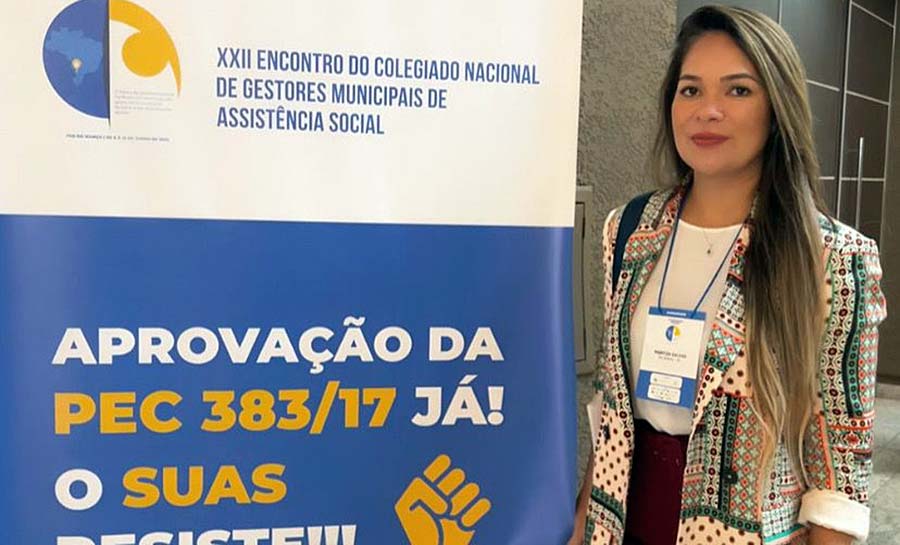 Prefeitura de Rio Branco marca presença no encontro nacional de gestores municipais de Assistência Social