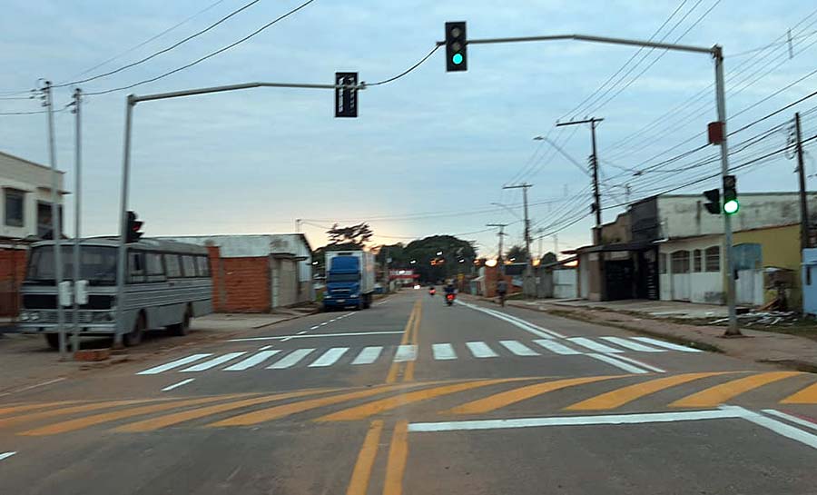 Avenida Ceará tem sinalização revitalizada pela RBTrans