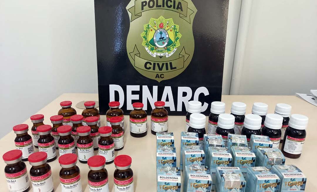 Homem de 43 anos é preso com anabolizantes adulterados em Rio Branco