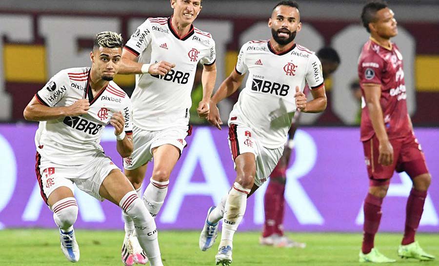 Em jogo de despedida, Andreas marca e Flamengo vence Tolima na Liberta