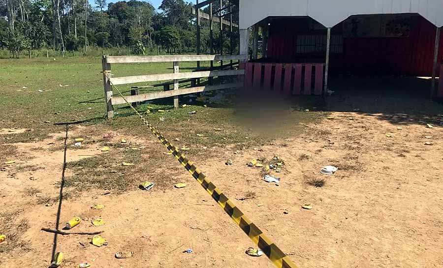 Durante festa em bar, homem é executado com tiro de espingarda na zona rural de Rio Branco