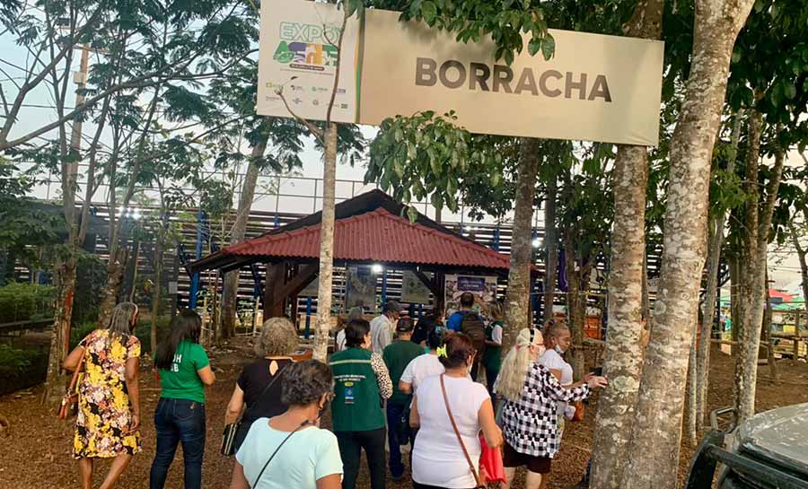 Prefeitura de Rio Branco leva idosos para uma tarde de visita à Expoacre