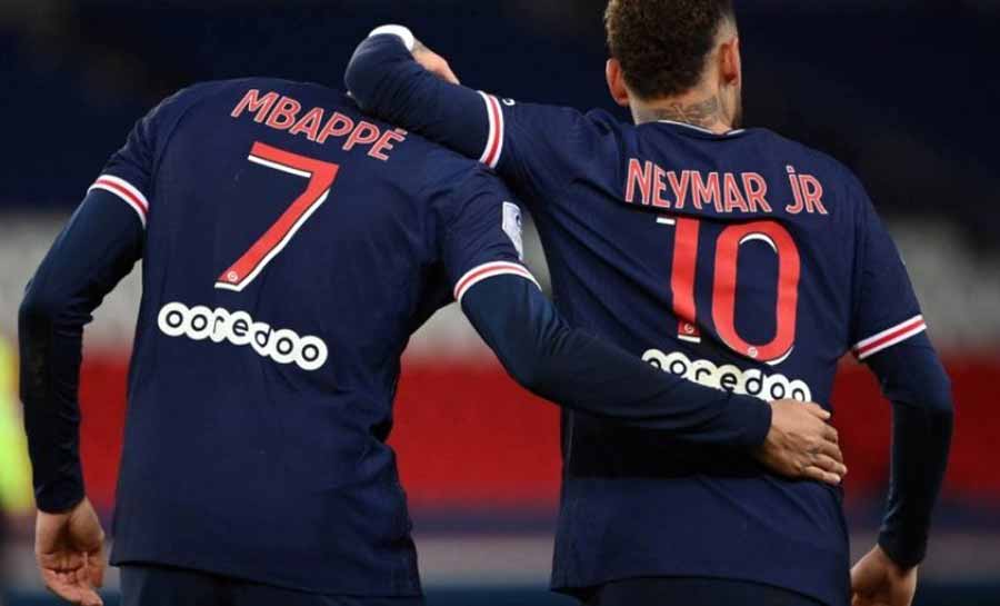 Jornal: ‘Facada’ de Mbappé abalou relação com Neymar