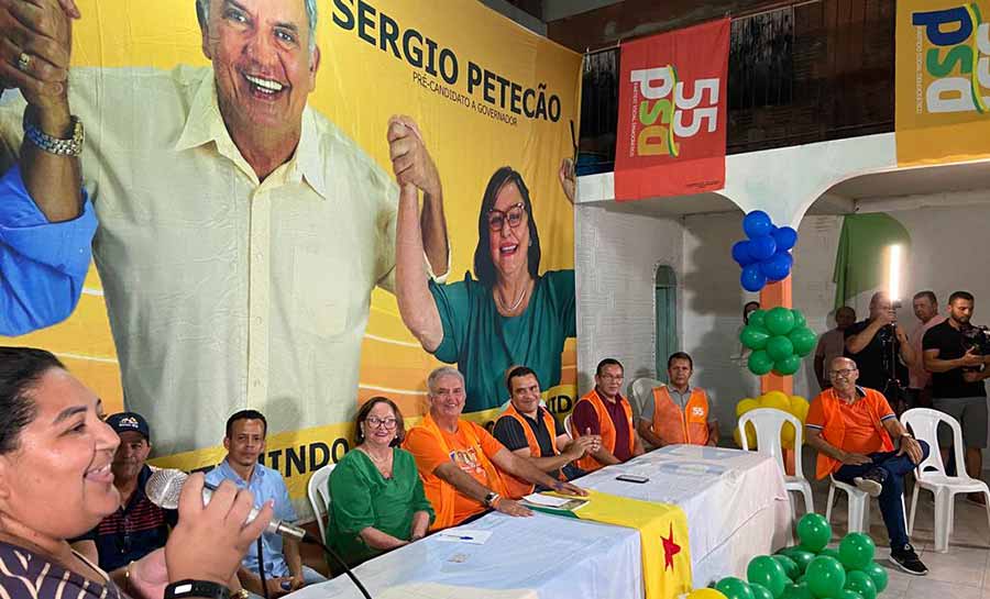 Petecão mostra força no interior  inaugurando comitês em vários municípios do Acre