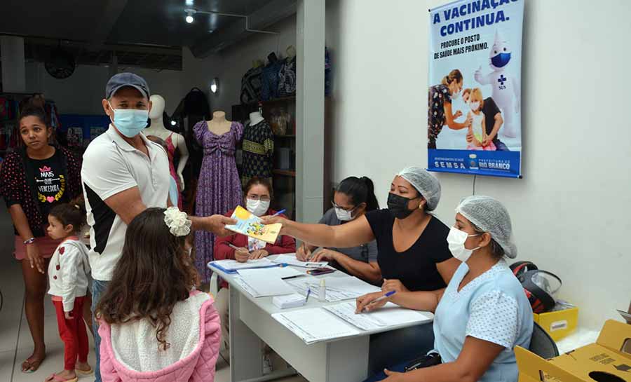 Prefeitura de Rio Branco vai intensificar campanha de imunização contra a paralisia infantil no período noturno esta semana