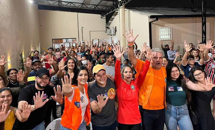 Reuniões de bairro e “bandeiraços” movimentam a campanha de Petecão na capital
