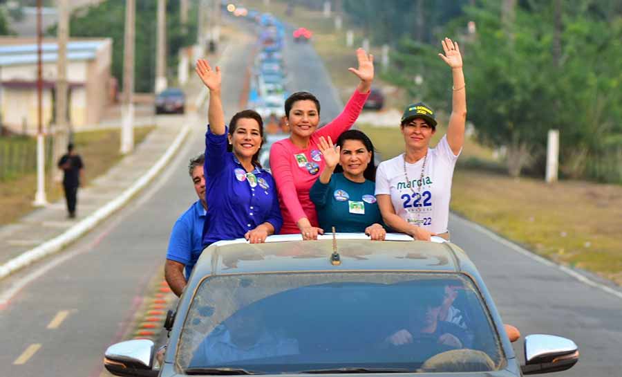 Durante mega carreata em Mâncio Lima, Mara afirma que vai garantir investimentos e linhas de créditos para pequenos e médios agricultores