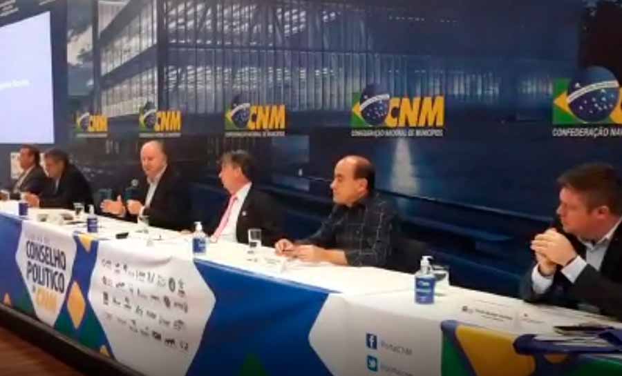 Prefeito de Rio Branco representa a Região Norte em encontro no DF