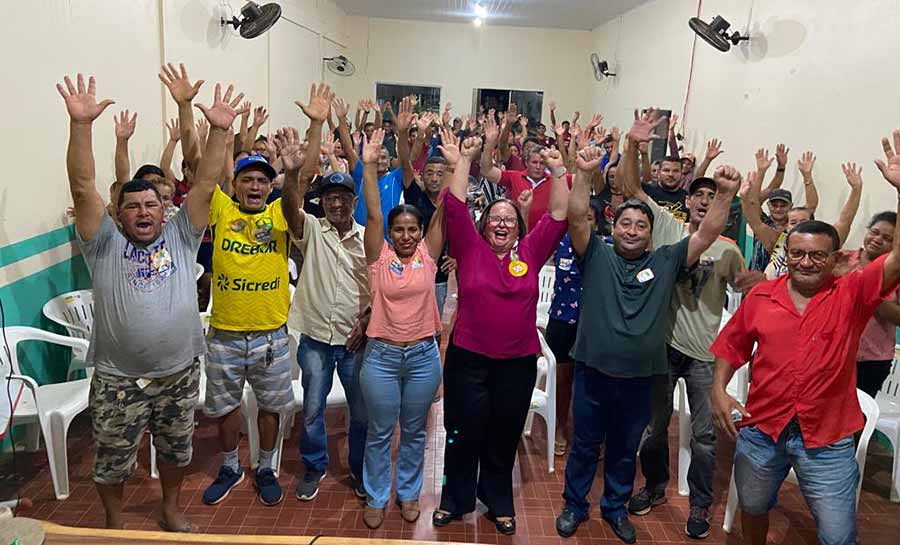 Vanda Milani reforça apoio em Senador Guiomard, Capixaba e Plácido de Castro