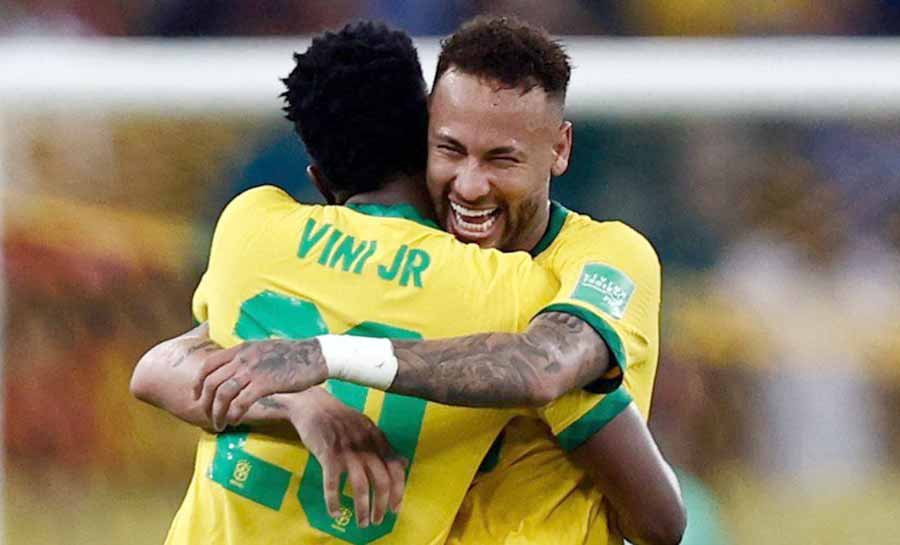 Neymar se revolta e contesta posição de Vinícius Jr na Bola de Ouro