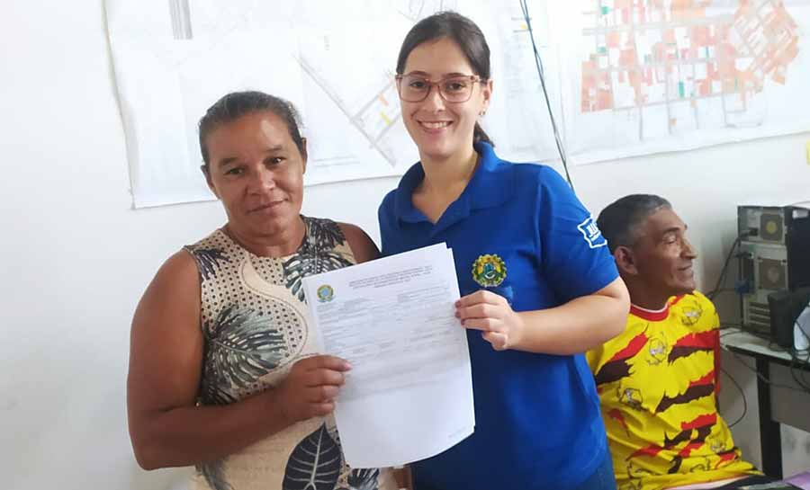 Iteracre implementa ações de regularização fundiária em Tarauacá