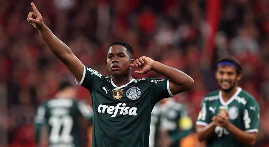 Real Madrid já negocia com Palmeiras por Endrick