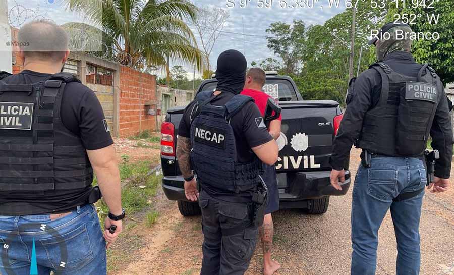 Polícia prende suspeito de ser mandante de ataques e homicídios em cidade no interior do Acre