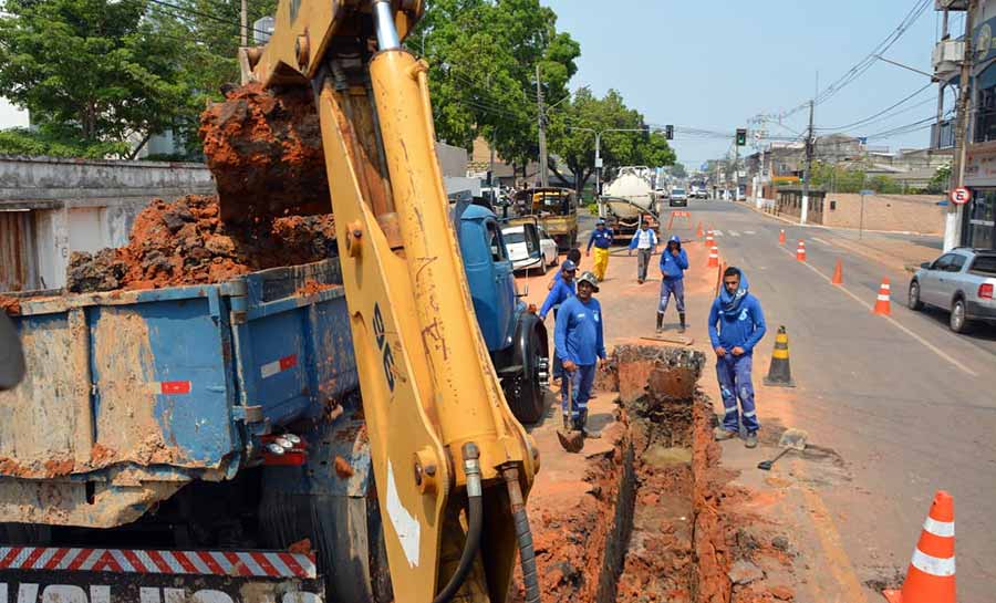 Prefeitura de Rio Branco termina serviço de manutenção na Avenida Ceará