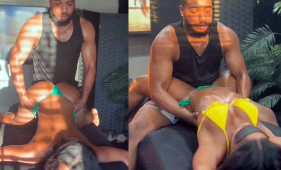 Massagem tântrica de Rebecca chama atenção na web; conheça massagista