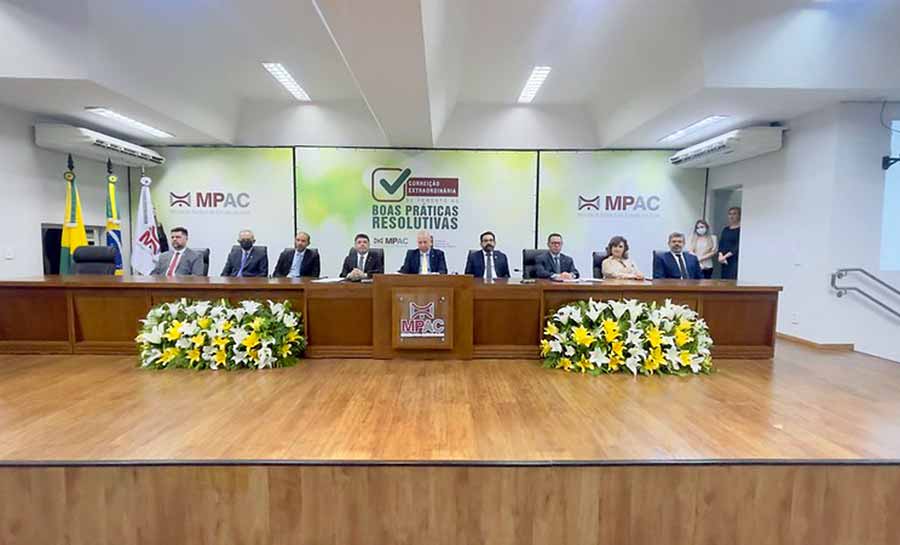 MPAC recebe correição extraordinária de fomento à resolutividade