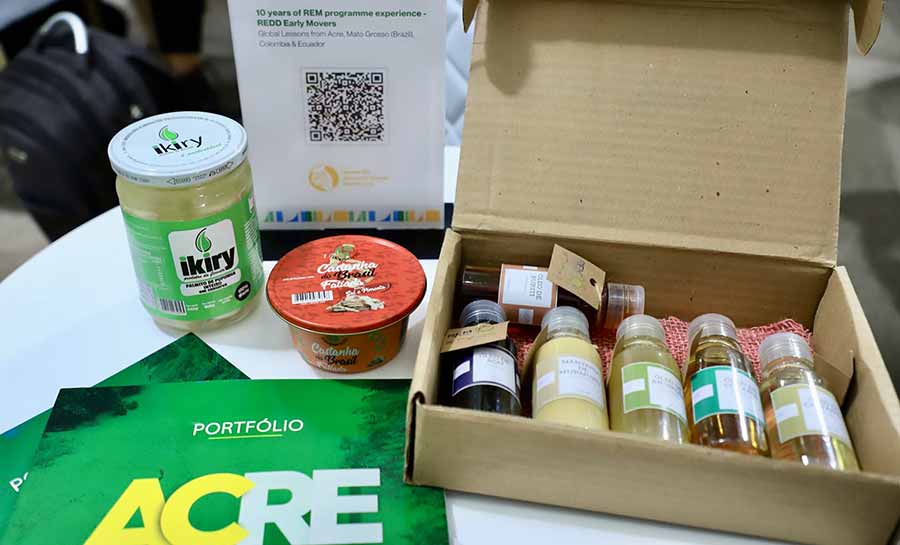 Produtos extrativistas do Acre são apresentados para o mundo com perspectivas de receber mais investimentos