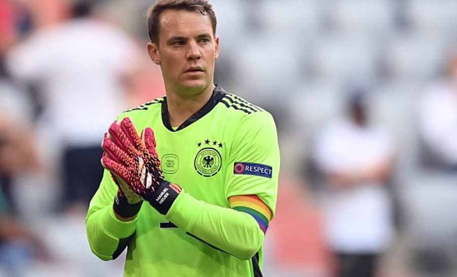 Manuel Neuer diz que usará braçadeira arco-íris na Copa do Mundo