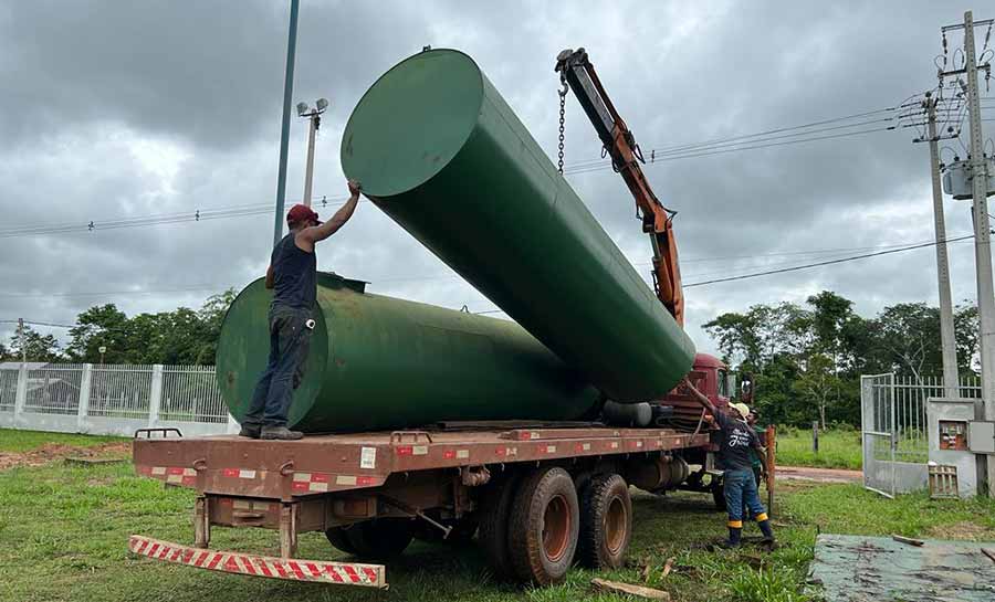 Governo inicia montagem para obra de modernização dos sistemas de abastecimento de água em Porto Acre