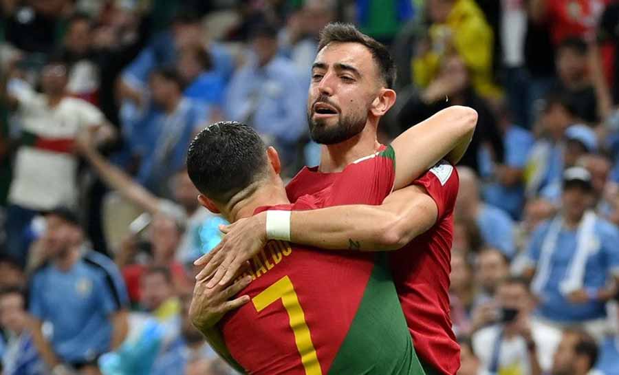 Portugal vence Uruguai e avança às oitavas de final da Copa do Mundo