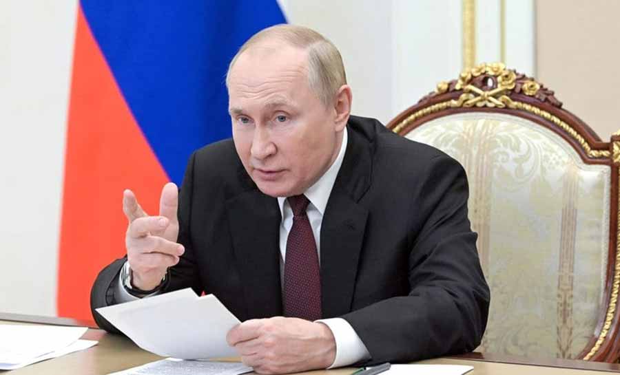 Kremlin diz que Putin está aberto para negociar com a Ucrânia