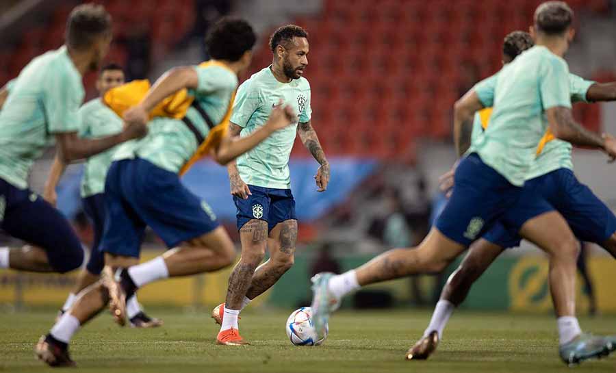 Com Neymar recuperado, Brasil enfrenta Coreia do Sul pelas oitavas