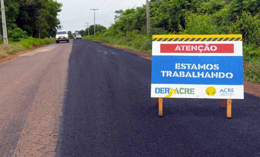 Deracre vem garantido emprego para 18 mil pessoas com obras em todo o Estado