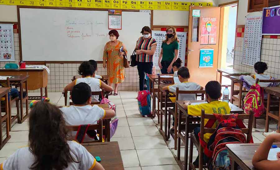 Alunos do ensino fundamental de Rio Branco participam de avaliação diagnóstica da aprendizagem