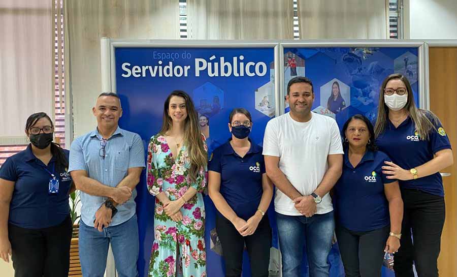 OCA Rio Branco inaugura Espaço do Servidor e assina termo de parceria com Idaf