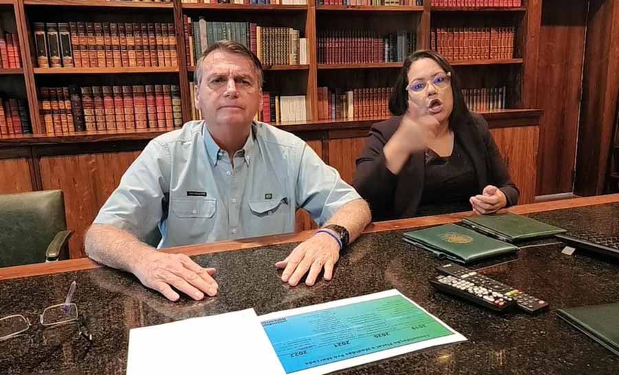 Bolsonaro condena atos no DF e chama apoiador preso de “elemento”