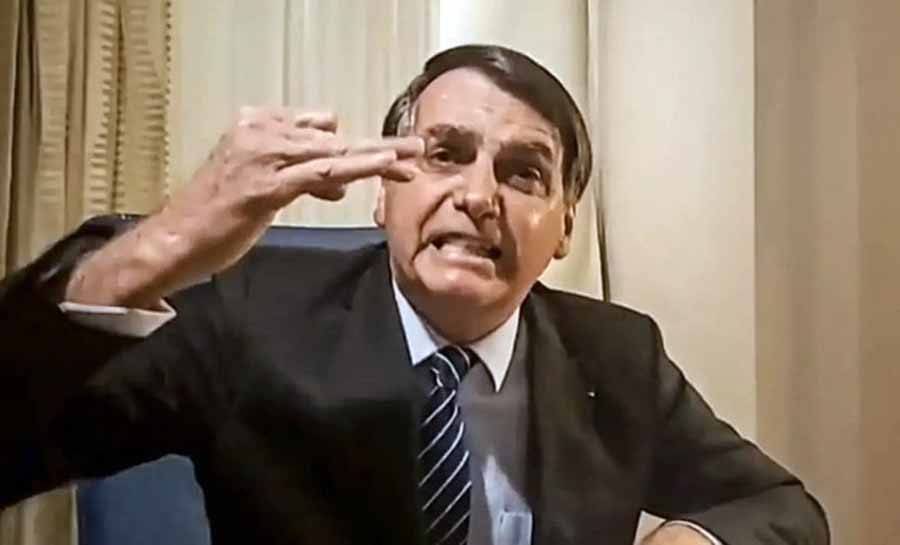 Bolsonaro ficou furioso com pronunciamento de Mourão