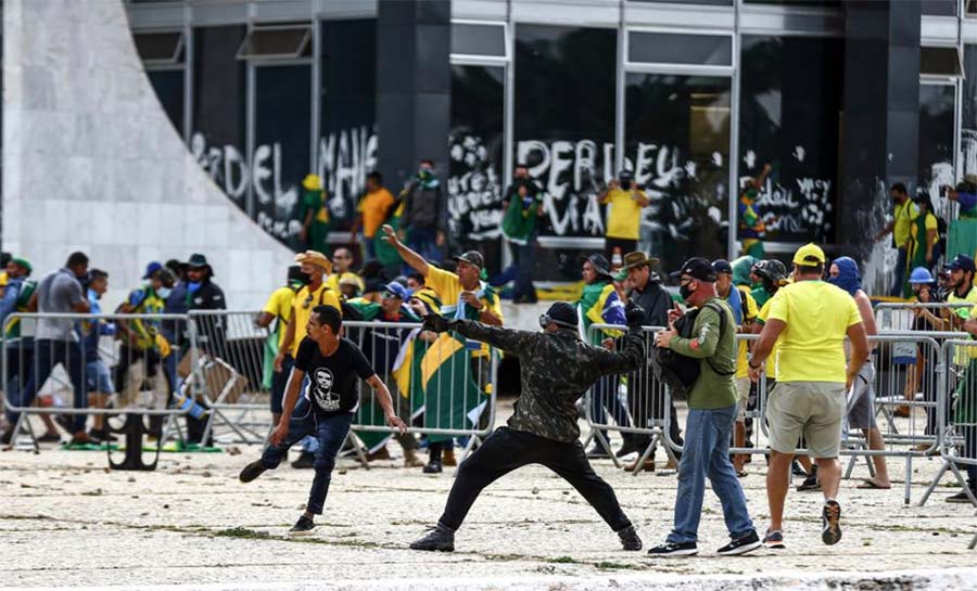 Episódios como os de 8 de janeiro nunca mais