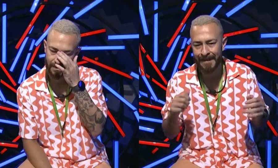 ‘BBB 23’: Fred chora ao mandar recado para filho, Cris: ‘Papai te ama’